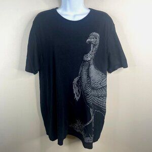 Wild Turkey Mens Kentucky Whiskey Bourbon Graphic Tee Shirt XLarge Casual Party